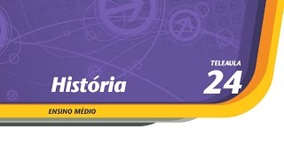 24  A Colonização Espanhola e Inglesa na América  História  Ens Médio  Telecurso [upl. by Elumas]