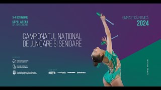 Campionatul Național de Junioare și Senioare la Gimnastica Ritmica 2024 Sf Gheorghe [upl. by Doane20]