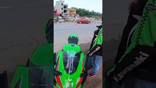 Kawasaki ninja H2 VS C6 ZR1 [upl. by Calypso260]