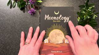 2024 Moonology diary by Yasmin Bolard flip through flipthrough [upl. by Nojid]