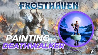 Painting Deathwalker miniature from Frosthaven frosthaven cephalofairgames9156 [upl. by Boru30]