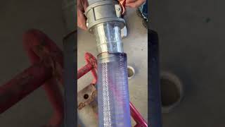 PVC transparent hose installation joint process [upl. by Lemyt833]