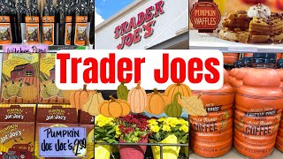 🍁 Shop with me at Trader Joe’s  Trader Joe’s FALL foods 2024 [upl. by Anirad377]