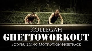 Kollegah  Ghettoworkout Bodybuilding Motivation Freetrack Prod by Hookbeats amp Phil Fanatic [upl. by Nyloj]