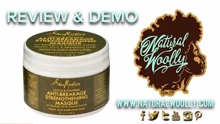 NaturalWoolly I Demo amp Review I Deep Conditioning w Shea Moisture Yucca amp Plantain Masque I Wash 3b [upl. by Holly-Anne58]