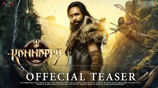 kannappa teaser trailer  Madhoobala first look teaser  Vishnu Manchu prabhas Kannappa trailer [upl. by Leahcimnaj]