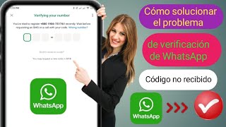 Cómo solucionar el problema de que no se recibe el código de verificación de WhatsApp en iPhone [upl. by Spearing]