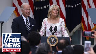 Jill Biden criticized for praising spectacular Olympics opening ceremony Shame on you [upl. by Ciapha]