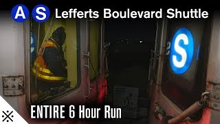 Lefferts Boulevard Shuttle Full Run  Decoupling and Recoupling [upl. by Bittner]