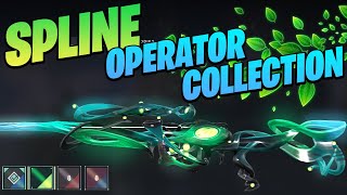 SPLINE OPERATOR SKIN SHOWCASE AND GAMEPLAY  VALORANT SPLINE SKINS COLLECTION  REACTION AND POV [upl. by Sicnarf932]