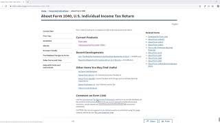 Tax Tips amp Strategies for Individuals 2018 IRS Form 1040 [upl. by Eteragram]