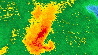 2024 Shongaloo Louisiana Supercell Radar Loop [upl. by Dotson]