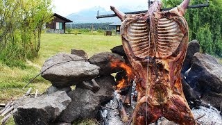 Cordero al Asador desde la Patagonia  Locos X el Asado [upl. by Had]