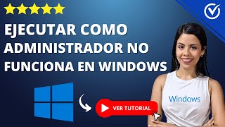 Solución Windows 10 EJECUTAR COMO ADMINISTRADOR no Funciona  ⚠️​ No me deja Instalar Programas ⚠️​ [upl. by Orlosky973]