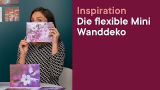 ifolor Inspiration  Mini Wanddekorationen  die flexible Wandgestaltung [upl. by Farro]