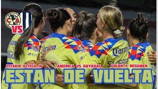 HIGHLIGHTS  América 40 Rayadas  Liga Mx Femenil  CL2024 J6  TUDN [upl. by Ahsatsan]