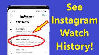 How To See Watch History On Instagram 2023  Howtosolveit [upl. by Ehav953]