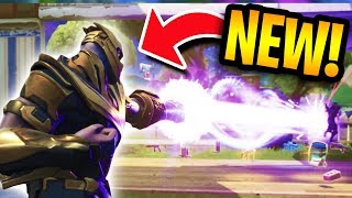 LEGENDARY THANOS GAMEPLAY  Fortnite Battle Royale [upl. by Ib]