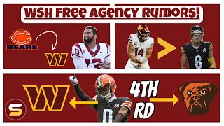 WSH Free Agency Trading 4th Rd Pick for CB Greg Newsome Bears Desperate to Trade Down  More [upl. by Kciv]