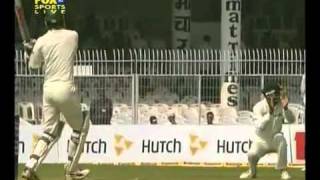 Glenn McGrath smacks 50 awesome boundaries GENIUS BATTING [upl. by Nesrac656]