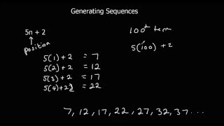 Generating Sequences [upl. by Raskin523]