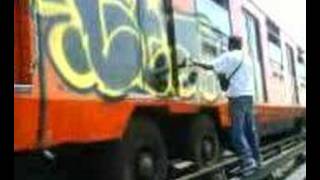 METRO GRAFFITI MEXICO SECKRE 1LLMATYK [upl. by Daggna514]