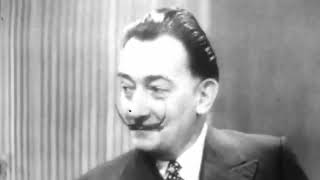 Shocking Salvador Dali Interview 1955 [upl. by Ahsam]