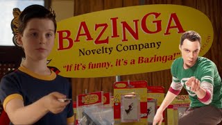 The Origin of Bazinga  Sheldon’s Best Bazinga moments in TBBT  The Coopers [upl. by Gracie]