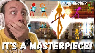 ITS A MASTERPIECE Alan Becker Animation vs Minecraft Shorts Season 3  In Real Time REACTION [upl. by Acisej899]