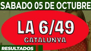 Resultado del sorteo 649 del Sábado 5 de Octubre del 2024 [upl. by Anelis149]