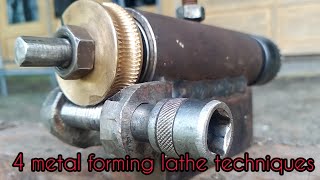 4 old turning techniques that you should never forgetmetal shaping creative ideas [upl. by Gertruda]