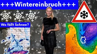 Winterchaos durch ArcticOutbreak Schnee Sturm Frost und Glätte Novemberwinter für alle [upl. by Bigford663]