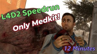 Left4Dead2 Speedrun The Parish  Challenge Only Medkit [upl. by Buchheim]