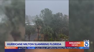 Hurricane Milton slams Florida [upl. by Land]