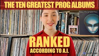 The Ten Greatest Prog Albums  According to AI [upl. by Yeblehs421]