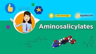 Aminosalicylates  Pharmacology Animation  Online Education  VLearning™  sqadiacom [upl. by Lurie]