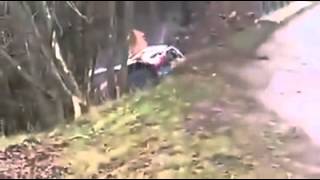 Robert Kubica Crash 2014 WRC Monte Carlo [upl. by Aisyat]