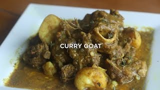 THE BEST Jamaican CURRY GOAT recipe Made easy [upl. by Cuyler280]