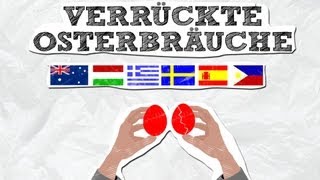 Verrückte Osterbräuche 2 in Spanien Schweden Griechenland Australien Ungarn Philippinen [upl. by Eeldivad407]