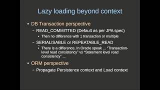 Ebean ORM  Lazy loading beyond the initial transaction [upl. by Ashil]