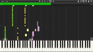 Powerwolf  Werewolves Of Armenia Synthesia Piano MIDI [upl. by Oigimer]