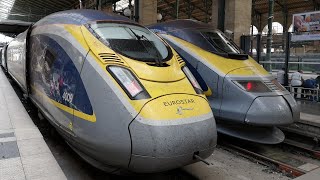 London St Pancras  Engelberg Switzerland via Eurostar TGV Swiss Rail 3 Boats amp 3 Cog Railways [upl. by Hertberg]