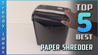 Top 5 Best Paper Shredder Review in 2023 [upl. by Navets]