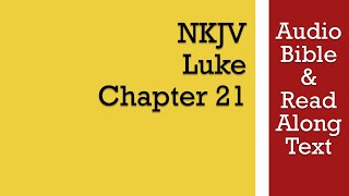 Luke 21  NKJV Audio Bible amp Text [upl. by Eidoc]