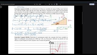 Verifica energia meccanica lavoro potenza [upl. by Friede]