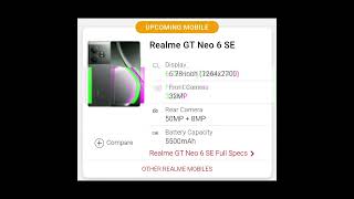 Realme GT Neo 6 SE shortsfeed unboxing realme [upl. by Ahsatin398]