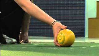 Nelson Indoor Bowls  Training Video  Grip and Delivery [upl. by Lua272]