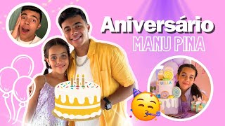 Vlog indo no aniversário de Manu Pina  Estevão Filipe [upl. by Vachel]