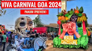 Viva Carnival Goa 2024 Panjim  Goa carnival 2024  Goa [upl. by Etnaihc]