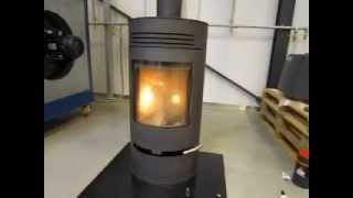 Lab test of exodraft chimney fan no smoke from woodburning stoves [upl. by Bunow]